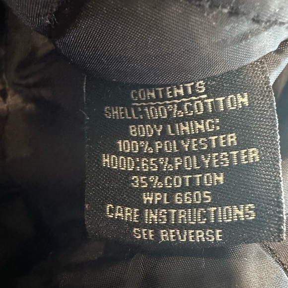 Men's XXL Dunbrooke Workwear Canvas Navy hooded jacket. New England Patriots. - Picture 8 of 15